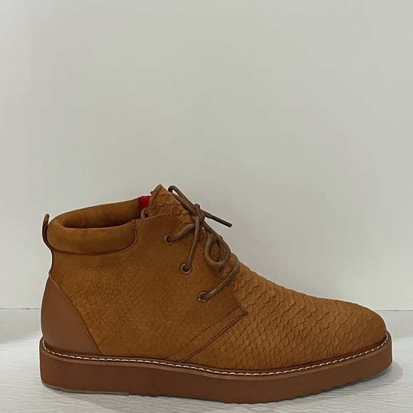 Tayno shoes casual Oxford camel premium fiber thick sole main image 5
